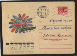 RUSSIA USSR Stationery USED ESTONIA AMBL 1375 MARJAMAA May Day Celebration - Unclassified
