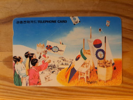 Phonecard South Korea - Painting - Corea Del Sud