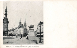 BELGIQUE - Anvers - Statue Léopold I Et Eglise St-Georges - Carte Postale Ancienne - Antwerpen