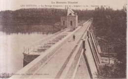 Les Settons Le Barrage  Carte Postale Animee - Montsauche Les Settons