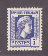 TIMBRE FRANCE N° 645 NEUF ** - 1944 Marianne Van Algerije