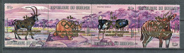 159 BURUNDI 1971 - Yvert A 231/34 Surcharge JO - Faune Animaux  - Neuf ** (MNH) Sans Charniere - Nuevos