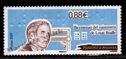 Andorre Français / French Andorra 2009 Yv. 666, Bicentenary Birth Of Louis Braille - MNH - Ongebruikt