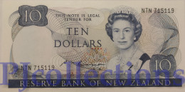 NEW ZEALAND 10 DOLLARS 1985/89 PICK 172b UNC - Nueva Zelandía