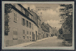 CPA - SARRE-UNION (67) - Aspect De La Rue Du Pont Dans Les Années 20 - Sarre-Union