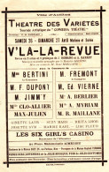 06 ANTIBES PROGRAMME THEATRE ALPES MARITIMES - Programmes