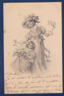 CPA 1 Euro Enfant Illustrateur Femme Woman Art Nouveau Non Circulé Prix De Départ 1 Euro - 1900-1949