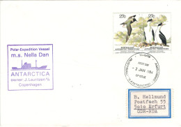 Davis 1987 Weissrücken-Albatros - Kormoran - Covers & Documents