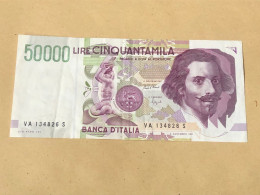 Italie 50000 Lires 1992 Canfarini TTB - 50000 Lire