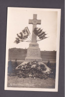 Carte Photo  Monument Aux Morts Francais Bataille D' Arsimont Jour De L' Inauguration ( 10è Corps D' Armée 57904) - Sambreville