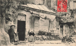 FRANCE - Troo - Une Maison Troglodyte - Carte Postale Ancienne - Other & Unclassified