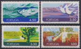 F-EX44671 PORTUGAL MHN 1971 PROTECTION OF NATURE FISH BIRD TREE.  - Nuovi