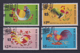 Hong Kong: 1993   Chinese New Year (Year Of The Cock)    Used  - Used Stamps