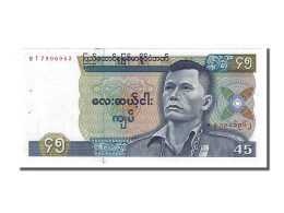 Billet, Birmanie, 45 Kyats, 1987, SPL - Sonstige – Asien