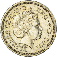 Monnaie, Grande-Bretagne, Pound, 2001 - 1 Pound