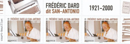 France 2020 - 5404 Frédéric Dard - Haut Du Feuillet - Neuf - Unused Stamps