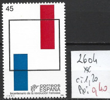 ESPAGNE 2604 ** Côte 1.20 € - Franz. Revolution