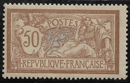 FRANCE N°120 "50cts Merson" - Brun Et Gris - Neuf** - Très Frais - SUP - - Unused Stamps