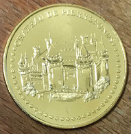 60 CHÂTEAU DE PIERREFONDS MDP 2017 MÉDAILLE SOUVENIR MONNAIE DE PARIS JETON TOURISTIQUE MEDALS COINS TOKENS - 2017