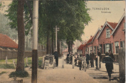 Terneuzen ,  Schoolweg ( Kleur ),( Attelage , Charette à Chien ) - Terneuzen