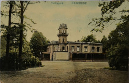 Enschede (Ov.) Volkspark 1908 Ronde Hoeken En Randen - Enschede