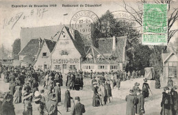 BELGIQUE - Exposition De Bruxelles 1910 - Restaurant De Düsseldorf - Casino Bar - Animé - Carte Postale Ancienne - Expositions Universelles