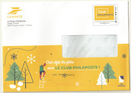 PAP LA POSTE CLUB  PHILAPOSTE PROMOTION LE CLUB PHILAPOSTE. - Official Stationery