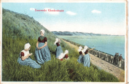 FOLKLORE - Vêtements Zeeuwschen - Colorisé  - Carte Postale Ancienne - Costumes