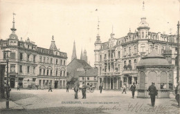Allemagne - Duisburg - Friedrich - Wilhelmplatz - Animé - Carte Postale Ancienne - Düsseldorf