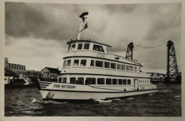 Rotterdam // Schip Stad - Rotterdam 1963 Papier Plakresten Adreszijde - Rotterdam