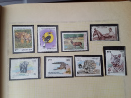 1983 1986 1987	India Tiger Elephant Crocodile  (F78) - Ongebruikt