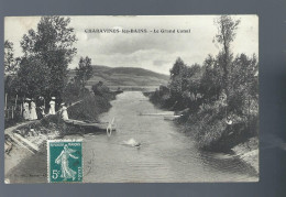 CPA - 38 - Charavines-les-Bains - Le Grand Canal - Animée - 1909 - Charavines