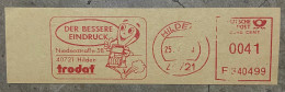 Industry, Advertisement, Meter Franking, Red Meter, Germany - Fabbriche E Imprese