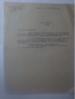 Madame Vve X Moissac T Et G à Banque Guilhot Agen L. Et G. - 1 Courrier Consultation Compte Jusqu'à 02/1941 - Banco & Caja De Ahorros