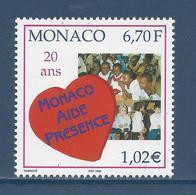 Monaco - YT N° 2191 ** - Neuf Sans Charnière - 1999 - Ungebraucht