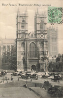 ROYAUME UNI - Angleterre - London - West Towers Westminster Abbey - Carte Postale Ancienne - Westminster Abbey