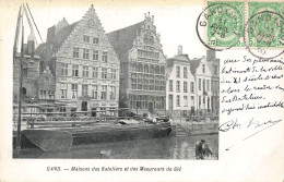 BELGIQUE - Gand - Maisons Des Bateliers Et Des Mesureurs De Blé - Carte Postale Ancienne - Gent