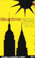 USA(Tamura) - Telecardtimes Expo 95, Tirage 10000, Mint - [3] Magnetkarten