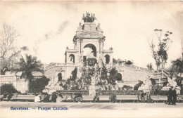 ESPAGNE - Barcelone - Parque Cascada - Dos Non Divisé - Carte Postale Ancienne - Barcelona