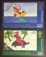 Seychelles 1971 Christmas Watermark Crown To Left Set FU - Seychellen (...-1976)