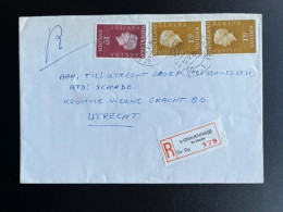 NETHERLANDS 1979 REGISTERED LETTER 'S GRAVENHAGE DE GAARDE TO UTRECHT 16-05-1979 NEDERLAND AANGETEKEND - Covers & Documents