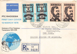 RHODESIA - FDC 1976 PTC RHODESIA / 715 - Rhodesië (1964-1980)