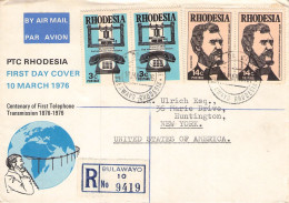 RHODESIA - FDC 1976 PTC RHODESIA / 715 - Rhodésie (1964-1980)