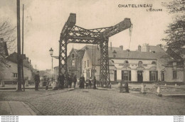 Chatelineau - L'Ecluse - Auberge De L'Ecluse - Vue Animée - 2 Scans - Chatelet