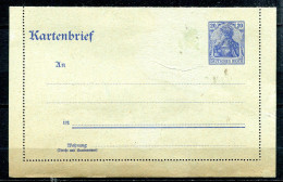 ALLEMAGNE - Entier Postal (Ganzsache) Mi K18 - Andere & Zonder Classificatie