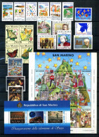 1993 SAN MARINO Annata Completa (year Complete As Scan)  MNH ** - Volledig Jaar