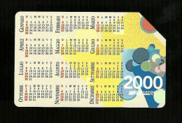 1113 Golden - Calendario 2000 Da Lire 5.000 Telecom - Pubbliche Pubblicitarie