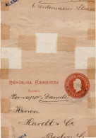 ARGENTINA 1899 WRAPPER SENT TO BERLIN - Storia Postale