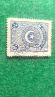 TÜRKİYE- 1922   AYYILDIZ     5  PİA    DAMGALI - Gebruikt