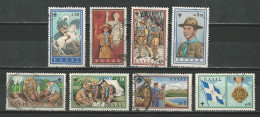 Griechenland Mi 726-33  O - Used Stamps